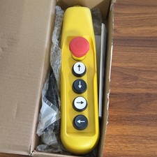 Allen-Bradley 800FC Pendant Station 22mm 4-Button Control w/ Emergency Stop