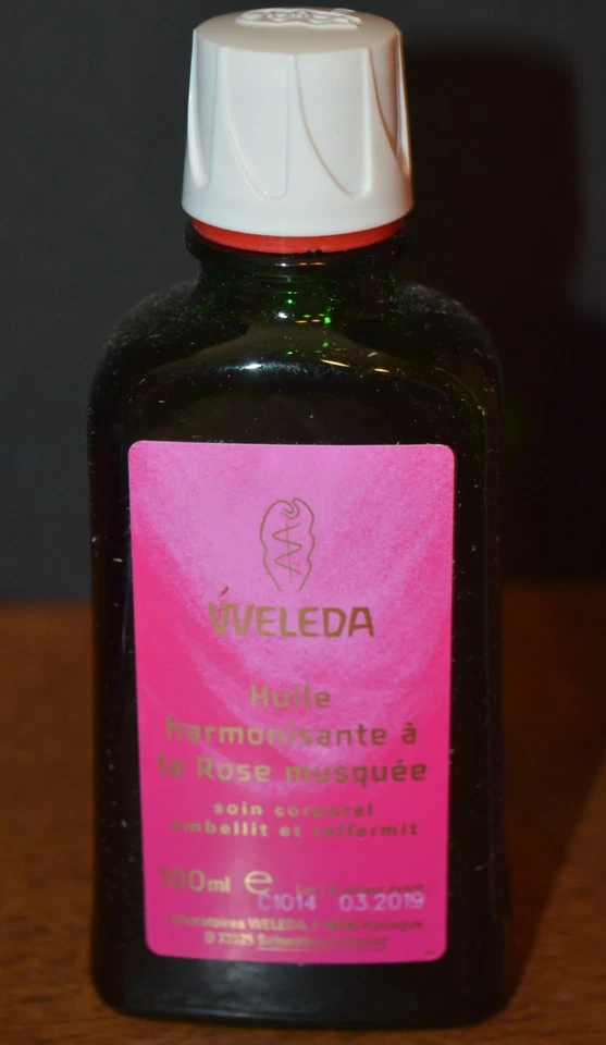 Mezquita de colección Weleda Huile Harmonisante a la Rose 100 ml SELLADA Alemania NOS 3,4 oz. Foto 2 de 4
