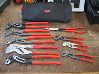 Pinze utensili Knipex assortite 9 pezzi ecc in sacchetto