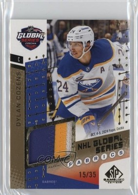2025-26 Upper Deck SP Game Used 15/35 Dylan Cozens #GSF1-2 Patch 0sp7