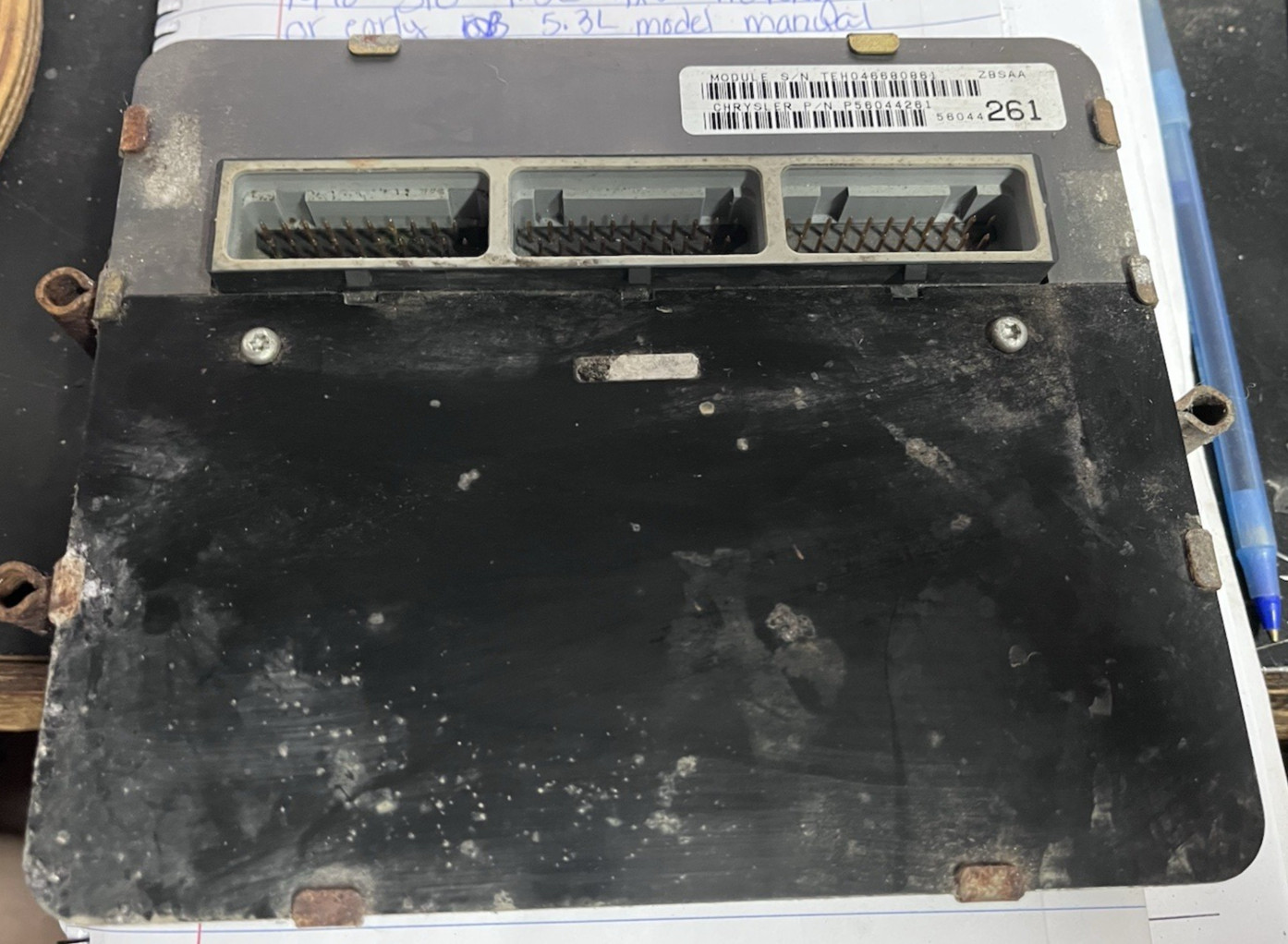 1996 Jeep Grand Cherokee 4.0 Engine Computer Module ECU ECM PCM 56044261--S7