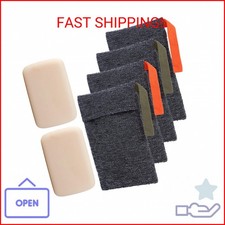 4 Pcs Soap Bags, Bar Soap Pouch for Deep Exfoliating, Body Scrubber Shower Spong