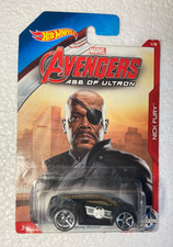 HOT WHEELS MARVEL NICK FURY ULTRA RAGE CAR NE...