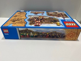 LEGO 7419 Dragon Fortress Orient Expedition Box Manual Figures NO DRAGON Read