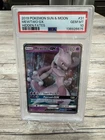 2019 Pokemon Sun & Moon Hidden Fates Mewtwo GX #31 PSA 10