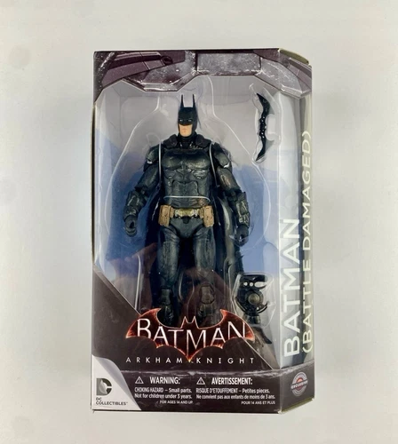 DC Collectibles  Batman Arkham Knight Battle Damage Figure Gamestop Exclusive