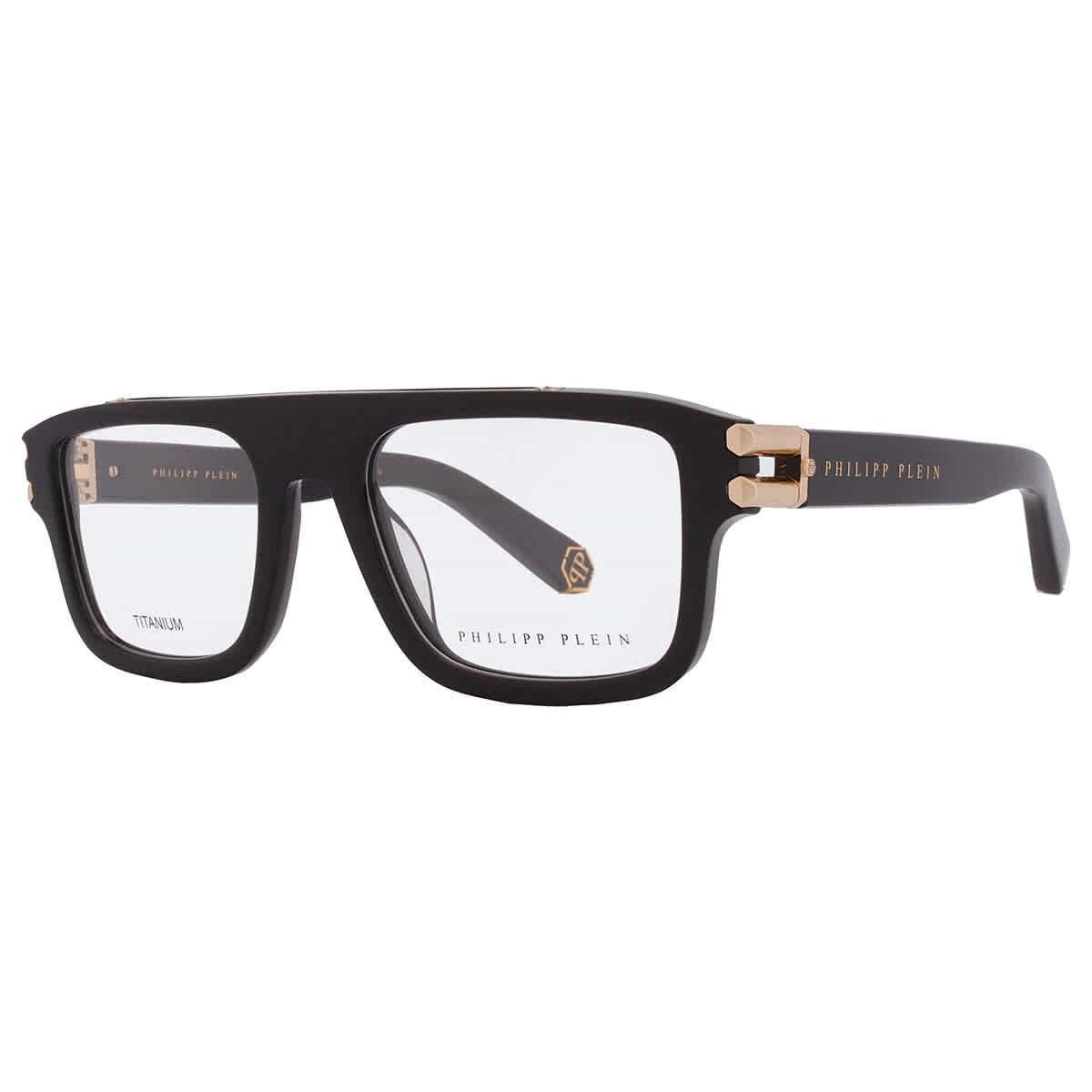 Philipp Plein Demo Browline Mens Eyeglasses VPP021M 700 53 VPP021M 700 53 51790₽