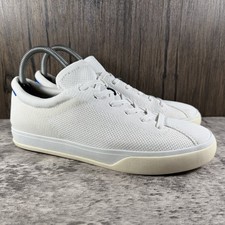Rothy s The Lace Up Sneakers Shoes Women s Size 9 Vanilla Textile Stretch Cuff