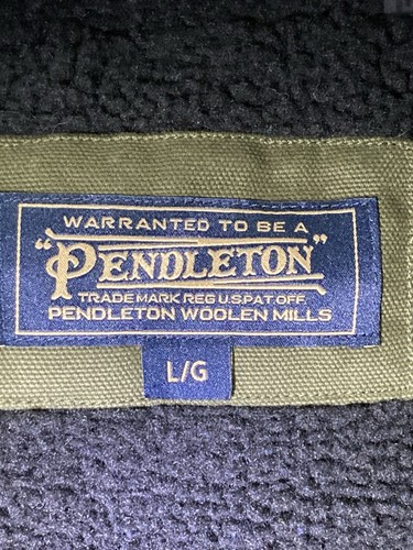 Manteau Pendleton Timer Cruiser à Capuche - Taille L - Noir Neuf Avec étiquettes - Mi-long, Doublé