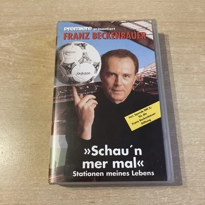 Premiere präsentiert Franz Beckenbauer Schau'n mer mal, VHS Fussball - Bild 1 von 4