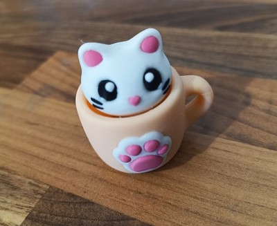 Katze Marshmallow Pfotenabdruck Fidget Sensory Clicker Tasse