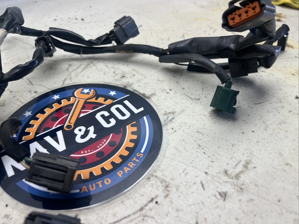 Mazda Miata Mx-5 OEM Fuel Injector Wiring Harness 3 Pin Coil 96-97 1.8 - Image 4 of 4