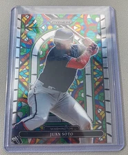 Juan Soto Stained Glass - 2022 Panini Prizm #SG-2 Washington Nationals