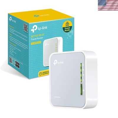AC750 Travel Router - Lightweight Nano Design & Fast 733 Mbps Connectivity