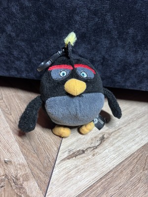 2016 Rovio Angry Birds Bombe Stofftier Plüschtier Stofftier Black Label Schlüsselanhänger