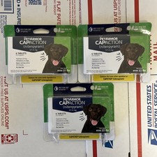3 PetArmor Capaction Oral Treatment for Dogs Over 25 lbs 6 tablets Each NEW