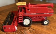Vintage Ertl International Axial Flow Combine 1/32 Pressed Steel Made In USA