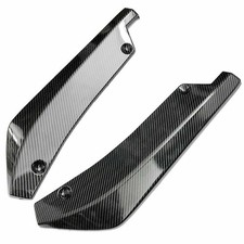 Carbon Fiber Rear Bumper Fin Diffuser Splitter Canard Lips Fit Lexus IS ES GS RC