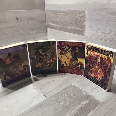 Lot of 4 The Sisters Grimm Books 3, 4, 5, And 7. Great Condition Michael Buckley