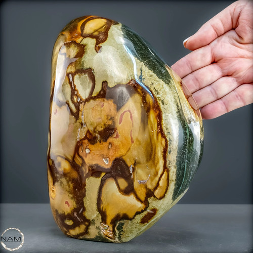 Natürliche Polychrome Jaspis Kristall-Freiform – 4321,41g