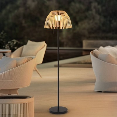 Lucande LED Solarleuchten 'Eligio' dimmbar (spritzwassergeschützt (Landhaus, Vin