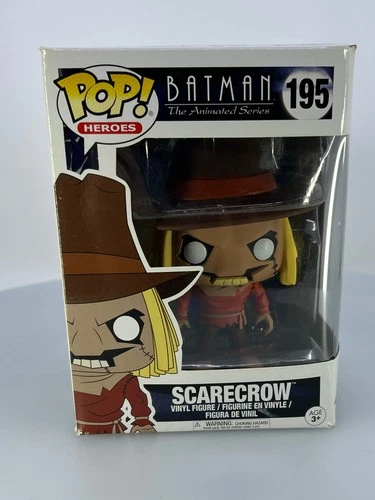 Funko POP! Heroes DC Comics Batman: The Animated Series Scarecrow #195 DAMAGED