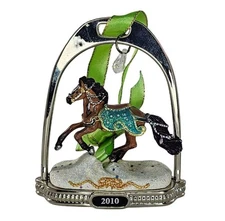 Breyer Holiday Stirrup Ornament Jewel 2010 #700310 12th in the Series No Box