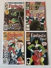 Vintage Fantastic Four Comic Book Lot Of 4 Issues 247,265,273,275 Marvel