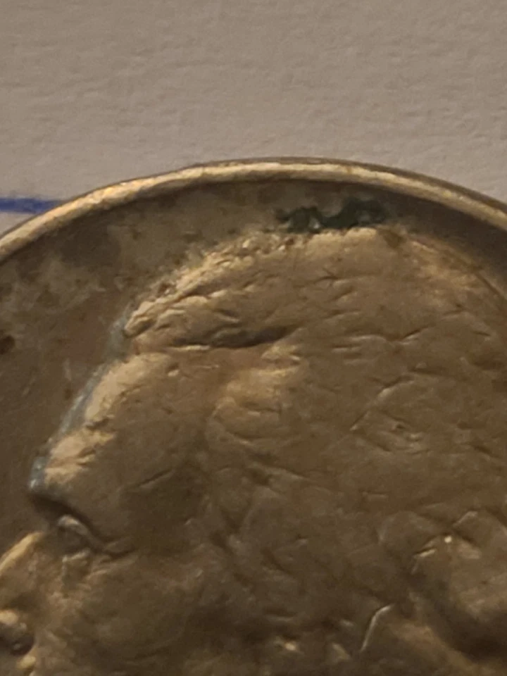 1977-D Nickel With Errors In God We Trust And Liberty And Date With D Filled - Image 4 of 4