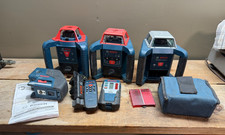 LOT OF BOSCH TOOLS AND LEVELS -- FOR PARTS -- SEE DESCRIPTION