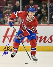 LUCAS CONDOTTA SIGNED 8x10 - MONTREAL CANADIENS with COA - LAVAL ROCKET CAPTAIN