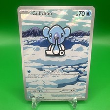 2025 Pokemon Black Bolt Cubchoo Illustration Rare #109/086 on eBay