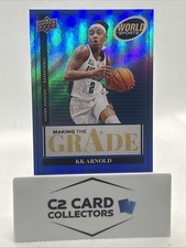 2025 Upper Deck World of Sports - Making the Grade KK Arnold #MTG-KA Blue (RC)