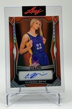CAMERON BRINK 2025 Leaf Metal Autograph Card MINT CONDITION