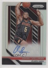 2018-19 Panini Prizm Rookie Signatures Silver Omari Spellman #RS-OSP Auto 02dm