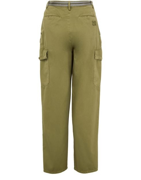 MIU MIU Olive Green Cotton Cargo Pants New & Authentic | eBay