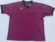 Adidas Vintage Jersey Football Soccer Shirt  Red Size XXL