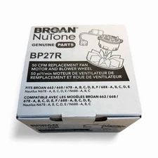 BP27R Broan Nautilus Vent Bath Fan Motor for 662 668 678 99080404 50N2 New