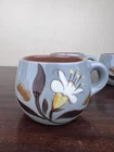 VTG Mid Century Stangl Pottery Golden Harvest Coffee Tea Cups Set Of 4 - 4.75"
