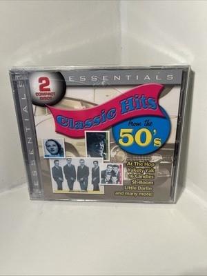 Essentials Classic Hits from the 50's & 60's - 4 CD Set-Oldies Music-New- Read