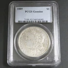 1889 Morgan Silver Dollar $1 - 90% Silver - Better Date - Nice Detail