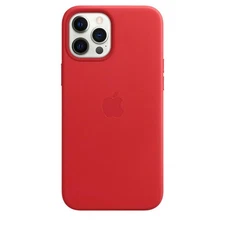 Genuine Apple OEM iPhone 12 Pro Max Leather Case with MagSafe, various colors