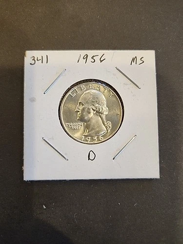 1956-D Washington Quarter Brilliant Uncirculated