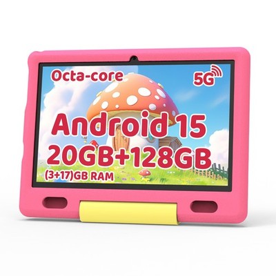 10.1 inch Kids Tablet Octa Core 128GB ROM Wifi 6 Parent Control With Google Play