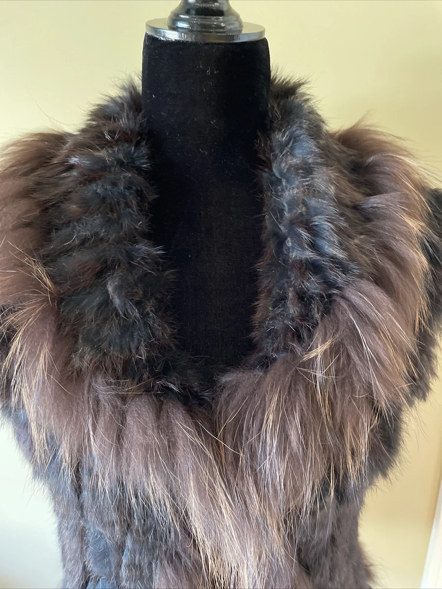 Stein mart faux fur vests clearance