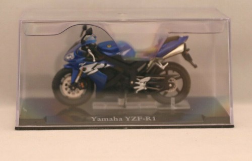 Motorradmodell, Yamaha YZF-R1, Maßstab: 1:24, ab 14, OVP, Atlas Ed - Bild 2 von 7