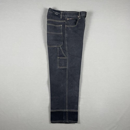 De colección Y2K Tommy Jeans holgados pierna ancha para hombre 30x30 talla real años 90’s patinador carpintero - Imagen 10 de 17