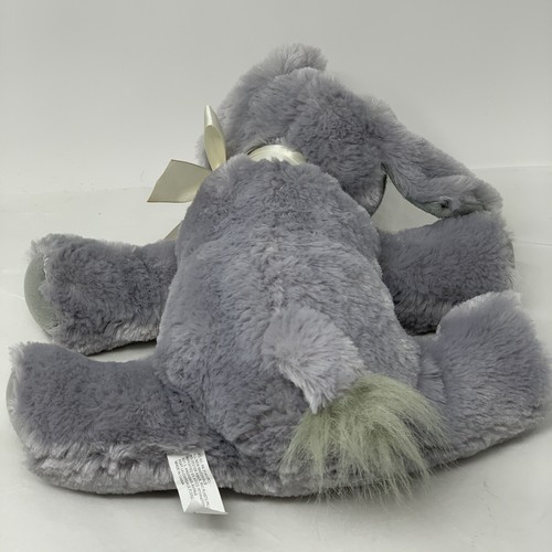 Juguete de peluche suave elefante gris Atico International floppy 15" Lovey - Imagen 7 de 10