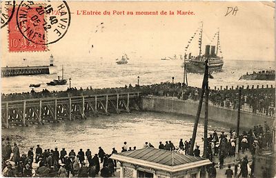 AK Le HAVRE-L'Entré du Port au moment de la Gezeiten (348704)