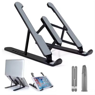 Laptop Ständer Tablet Ständer Notebook Ständer Stand Halter Kunststoff+Aluminium